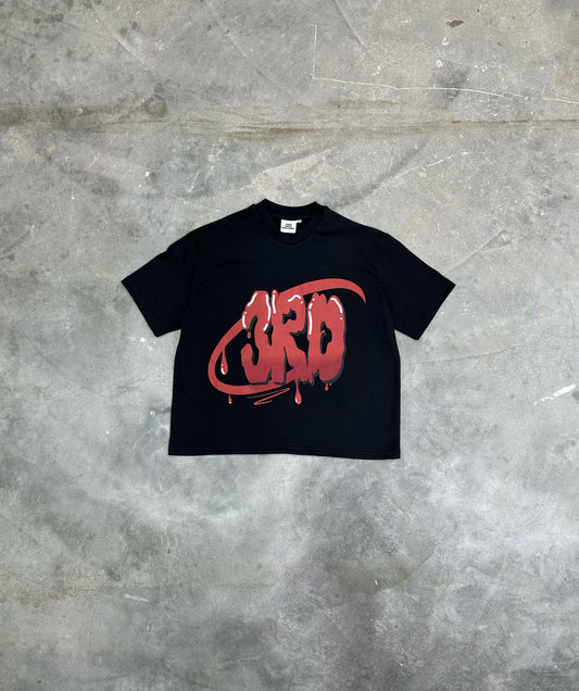 THIRDWORLDSURVIVORS BLACK TEE