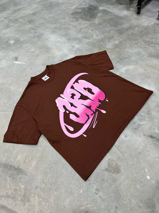 THIRDWORLDSURVIVORS BROWN TEE