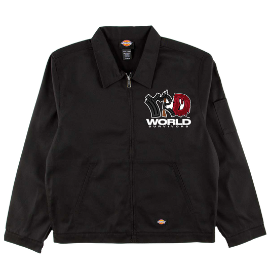 BLACK "3RD WORLD" DICKIES JACKET