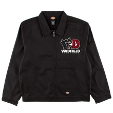 Load image into Gallery viewer, BLACK &quot;3RD WORLD&quot; DICKIES JACKET

