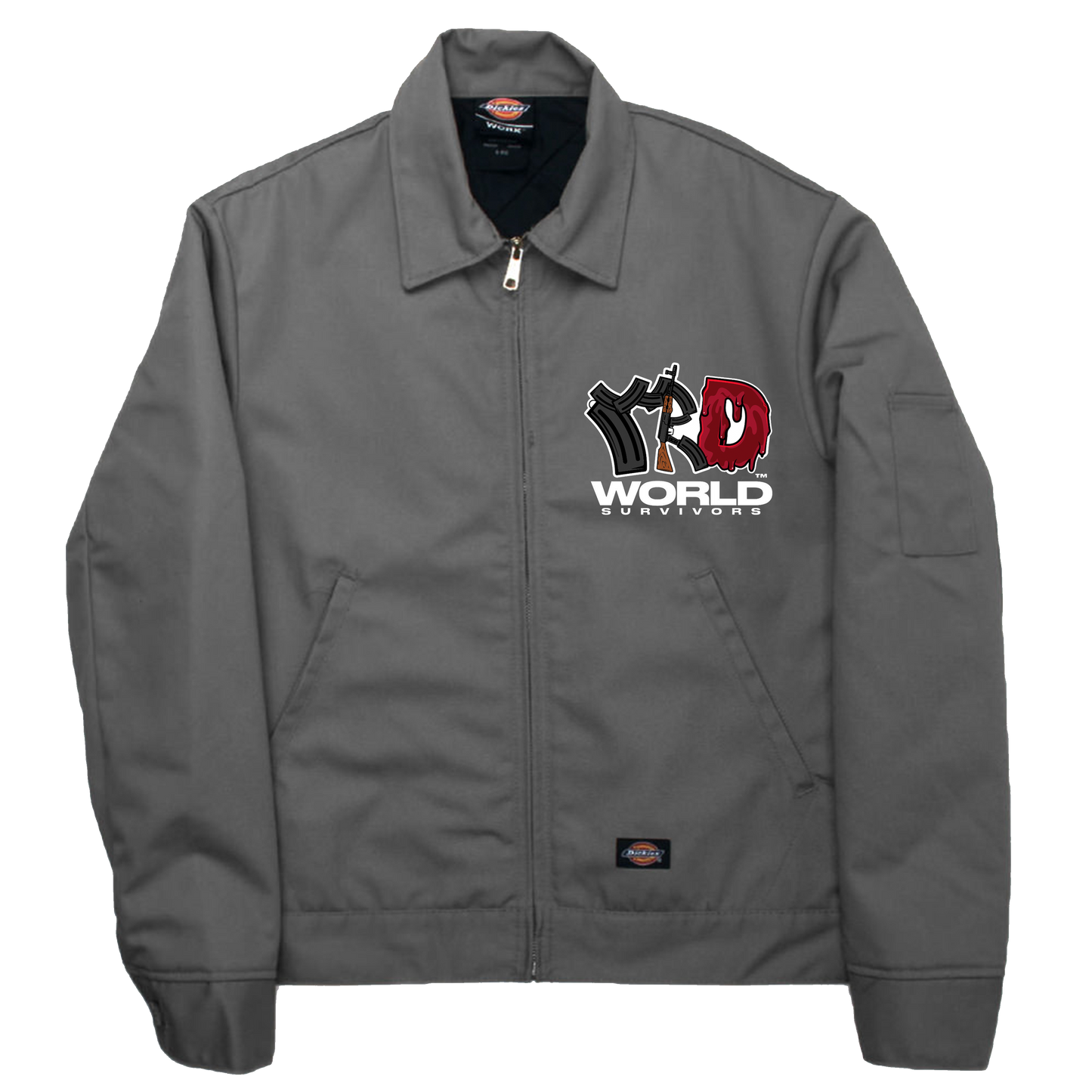GREY "3RD WORLD" DICKIES JACKET